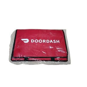 Doordash Delivery Driver Insulated Catering Delivery Bag XL 22" X 14" X 14" Red